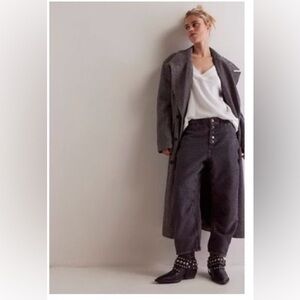 We the free osaka textured waffle trouser color blackened size 28 free people